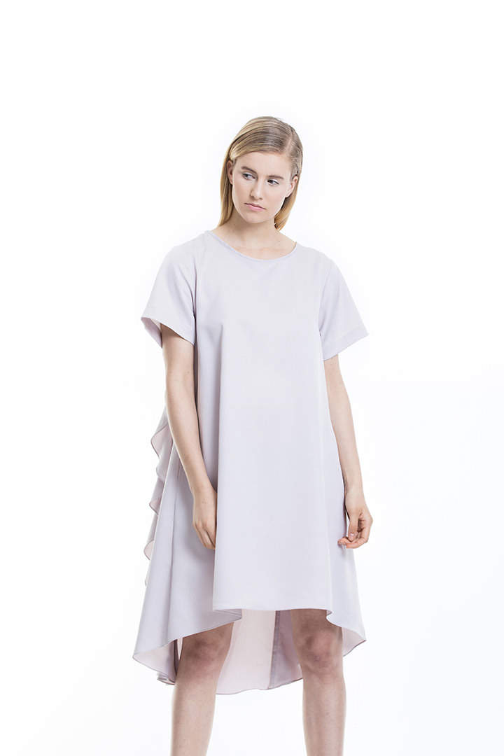 Lilac Grey Tiana Dress