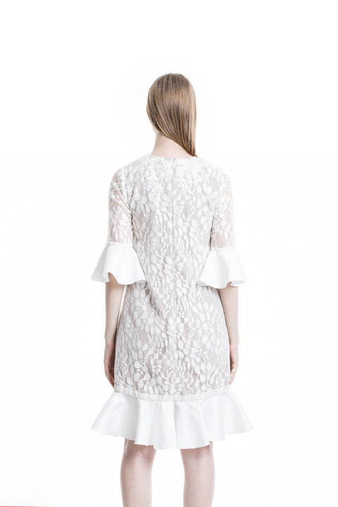 White Alessa Dress