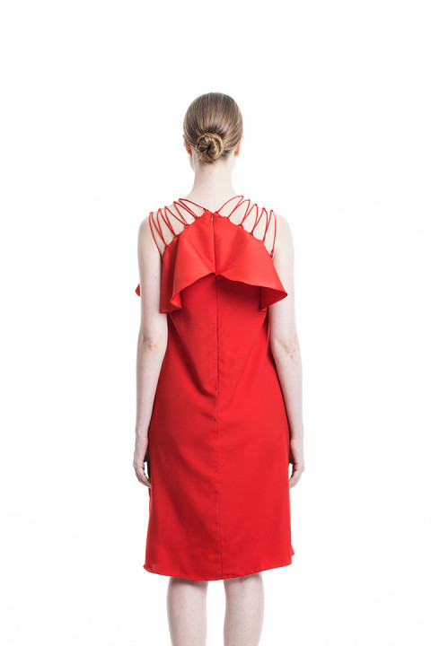 Red Opulento Dress