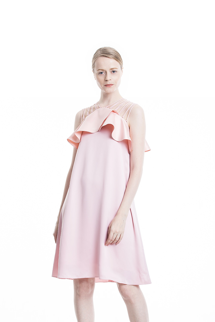 Baby Pink Opulento Dress