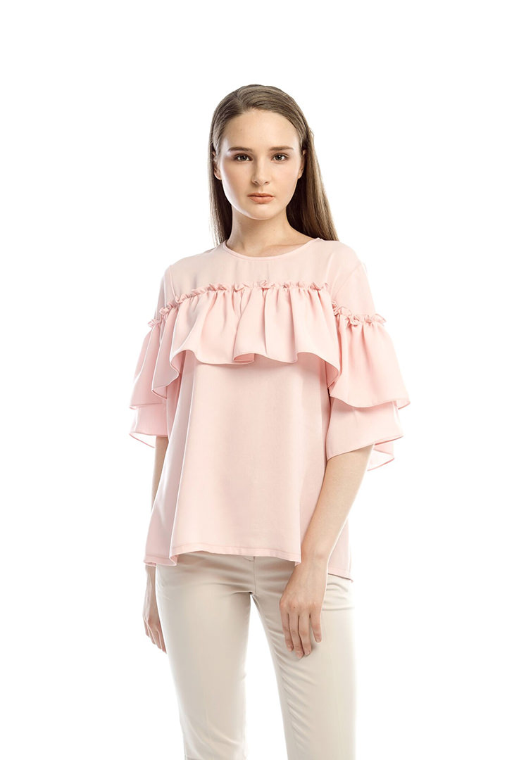 Dusty Pink Lille Top