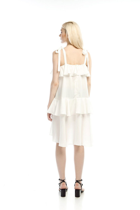 White Loire Dress