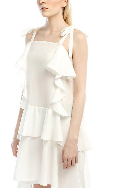White Loire Dress
