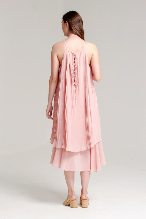 Dusty Pink Contagem Dress