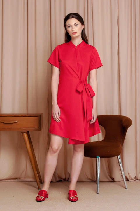 Red Petunia Dress