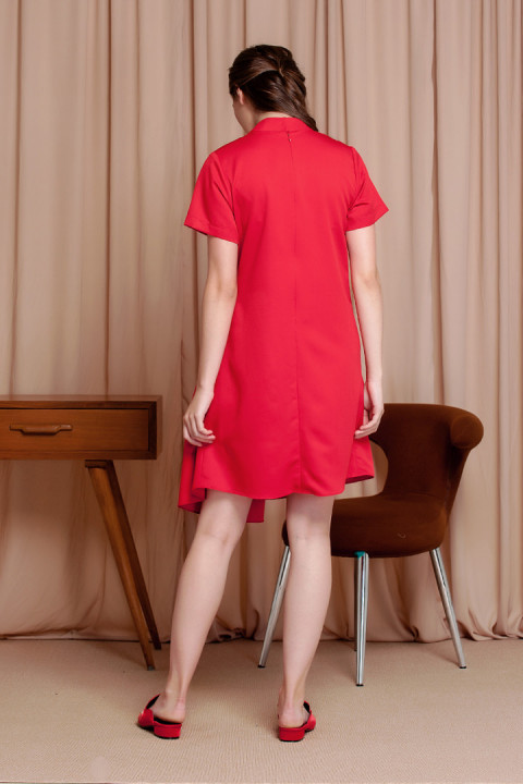 Red Petunia Dress