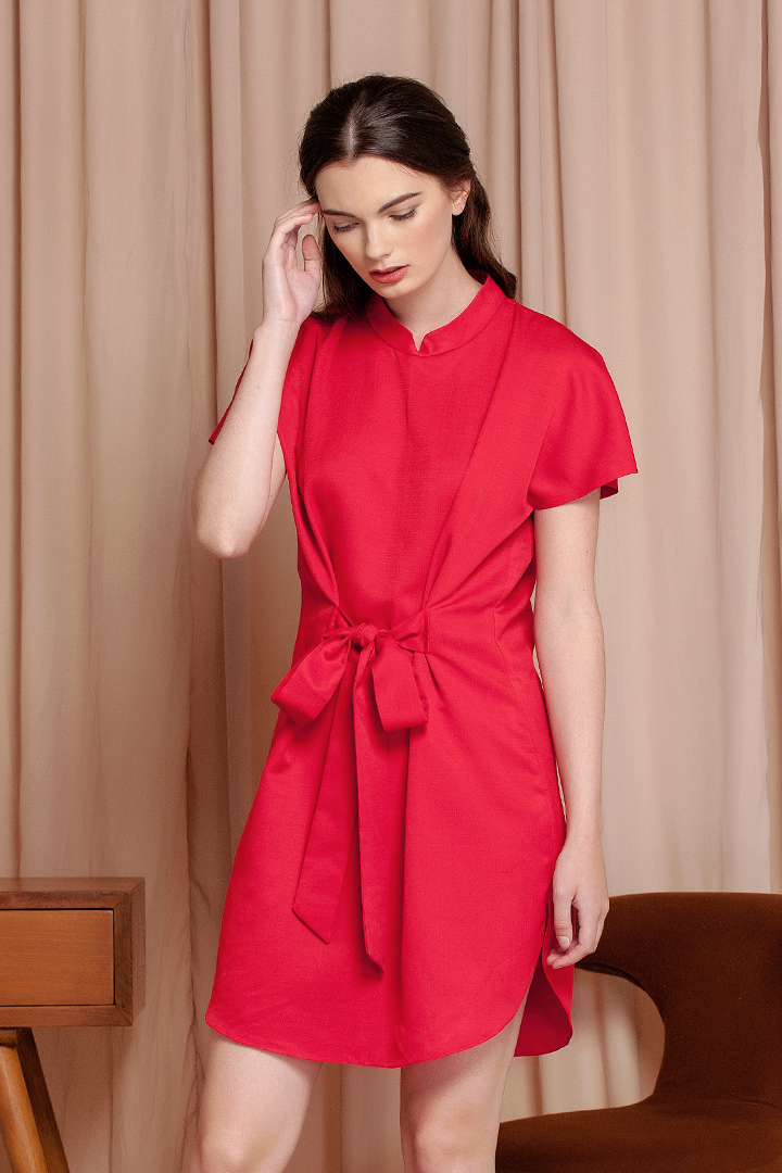 Red Amari Dress