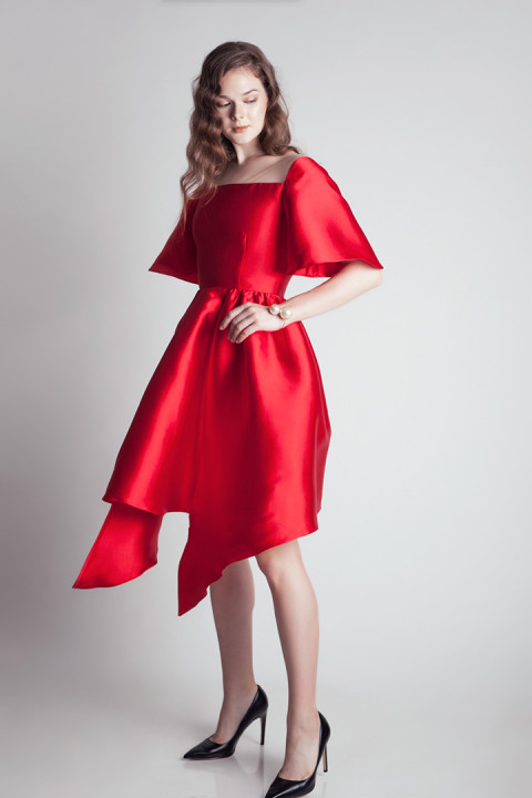 Red Oprah Dress