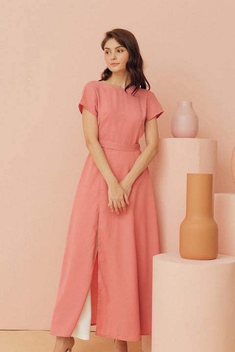 Coral Pink Rhone Dress