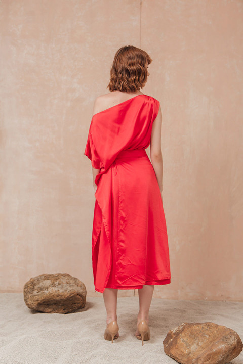 Red Bijou Dress