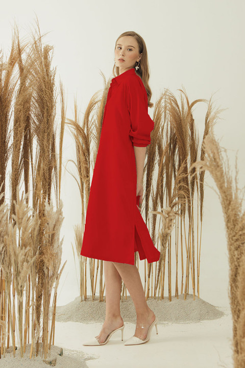 Red Gwen Dress