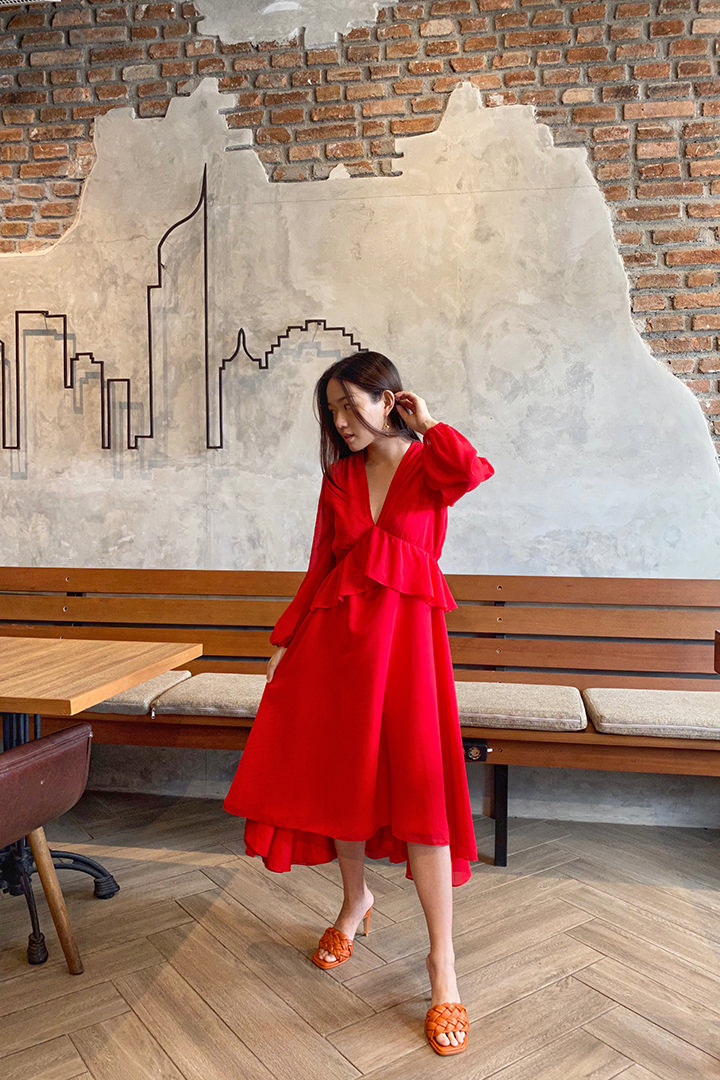 red LILITH Dress