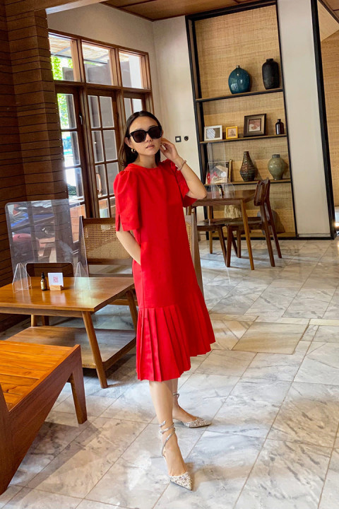 Red Lula Dress