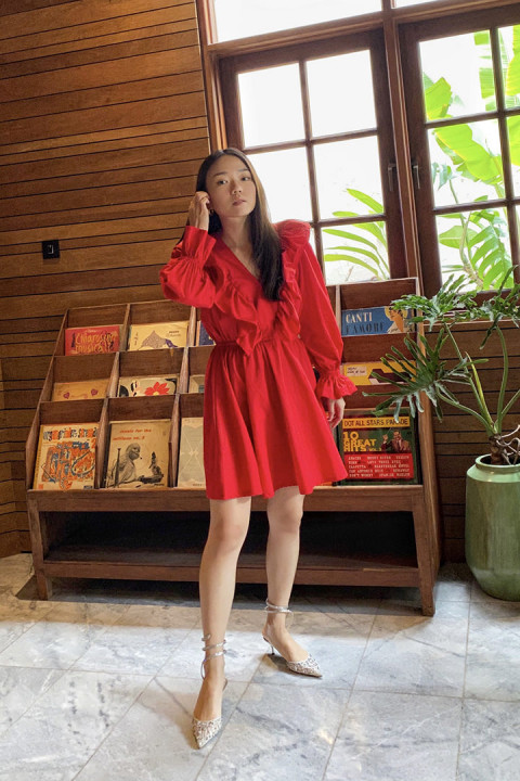 Red HWA Dress