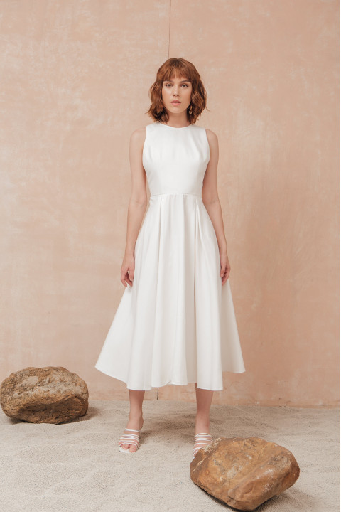 White Anda Dress