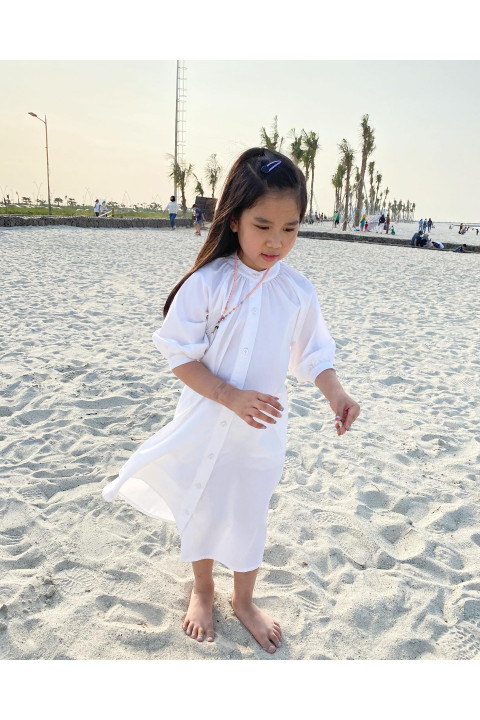 White Eira Dress (For Kid)