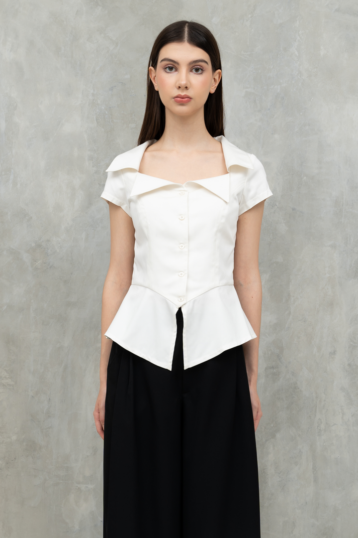 White Iskra Top