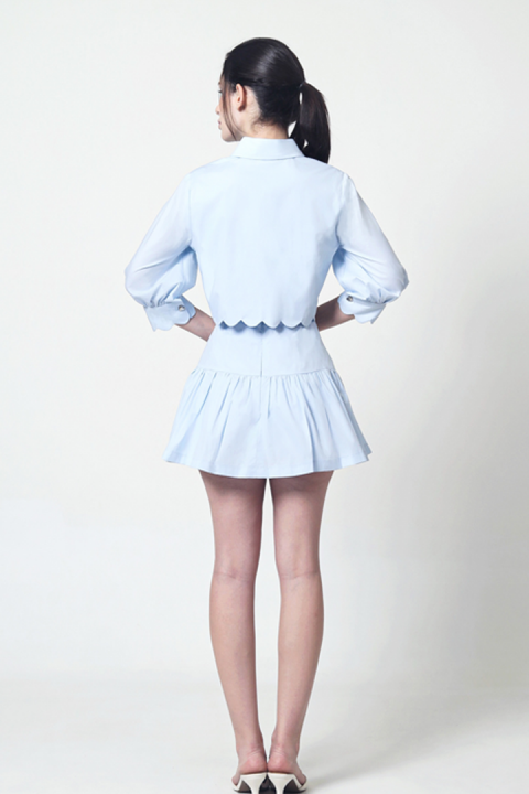 Light Blue Cove Skort