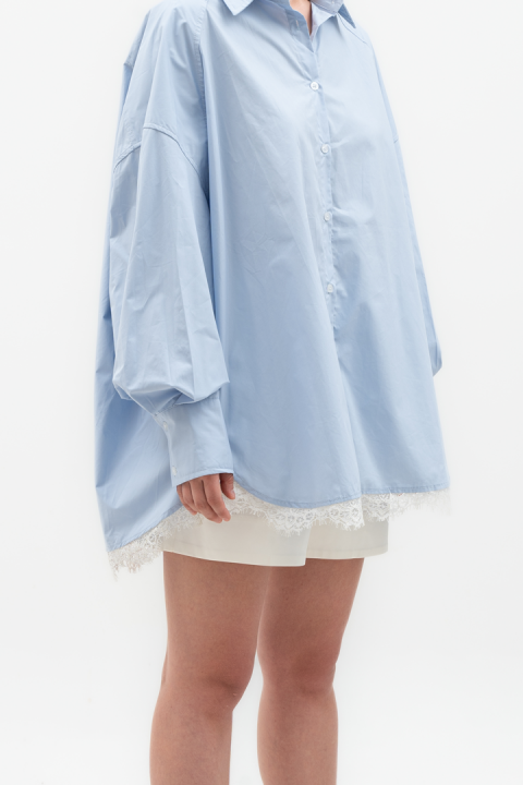 Light Blue Phineas Oversized Shirt Light Blue Phineas Oversized Shirt