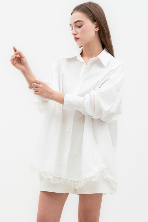 Off White Phineas Oversized Shirt Off White Phineas Oversized Shirt