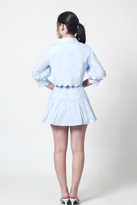 Light Blue Cove Top