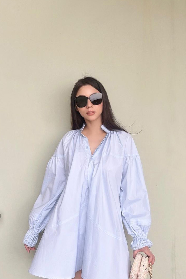 Dust Blue Fay Dress