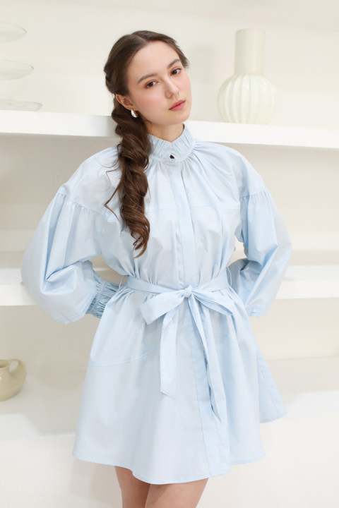 Dust Blue Fay Dress