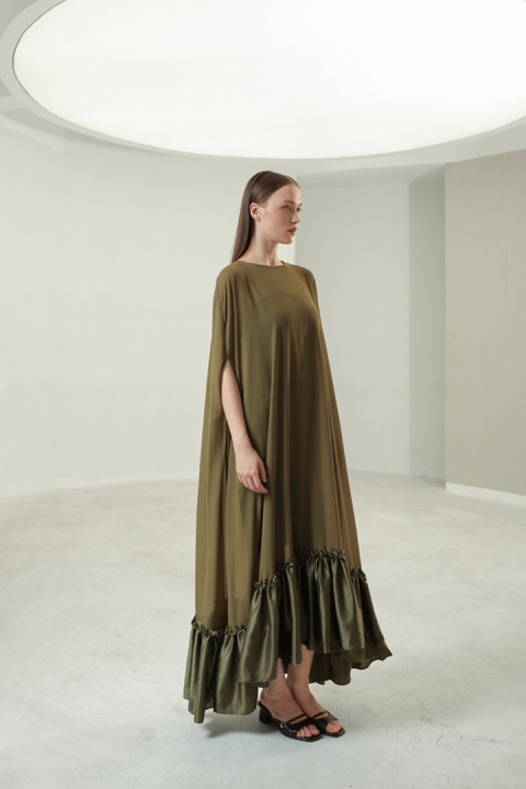 Solis Maxi Dress - Olive Green Solis Maxi Dress - Olive Green