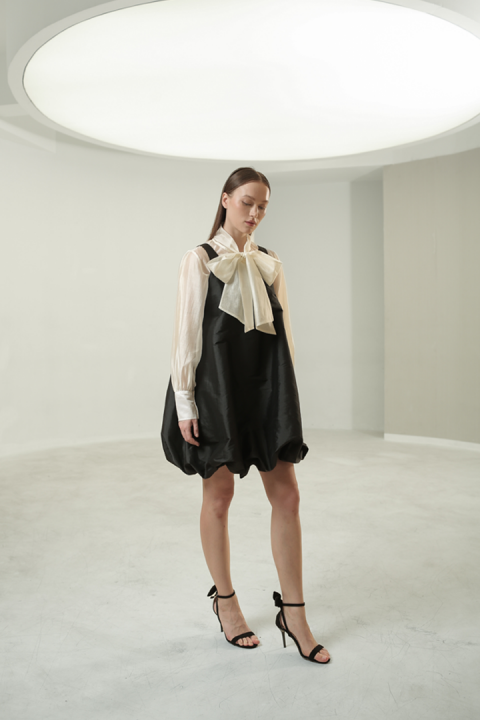 Ciel Mini Balloon Dress - Black Ciel Mini Balloon Dress - Black