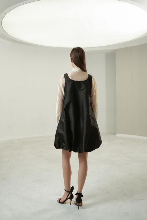 Ciel Mini Balloon Dress - Black Ciel Mini Balloon Dress - Black