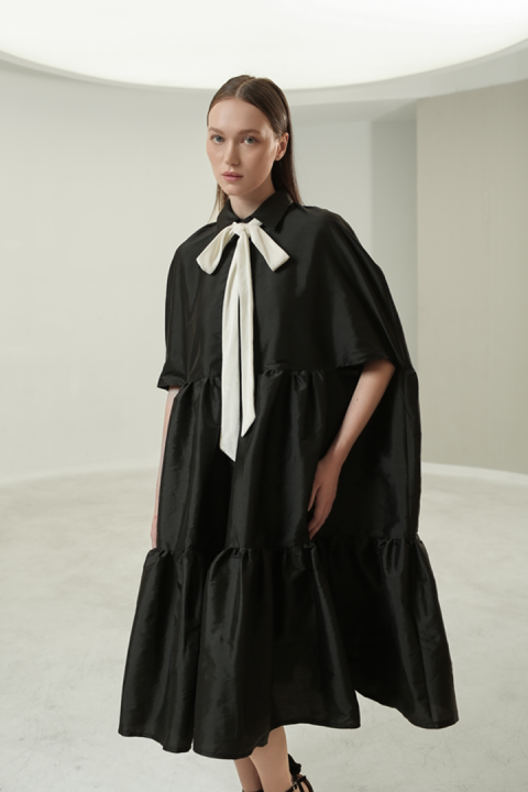 Pierre Midi Dress - Black Pierre Midi Dress - Black