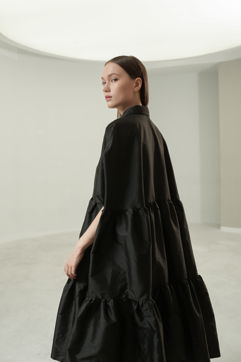 Pierre Midi Dress - Black Pierre Midi Dress - Black