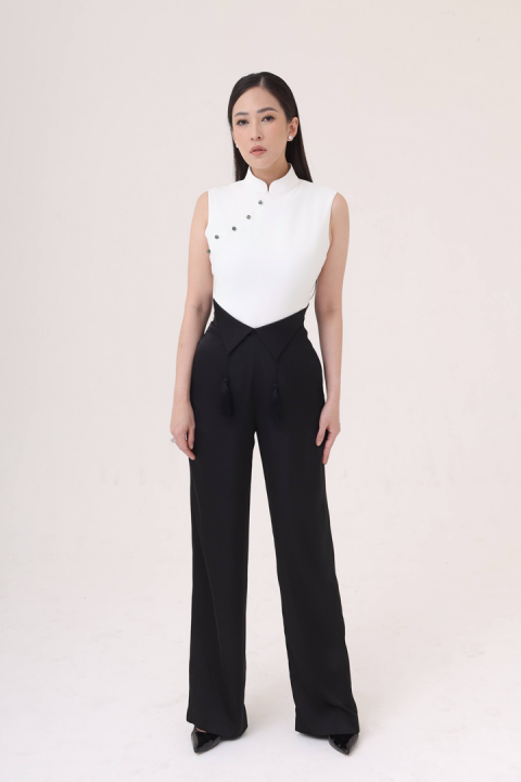 Pu'er Pants in Black