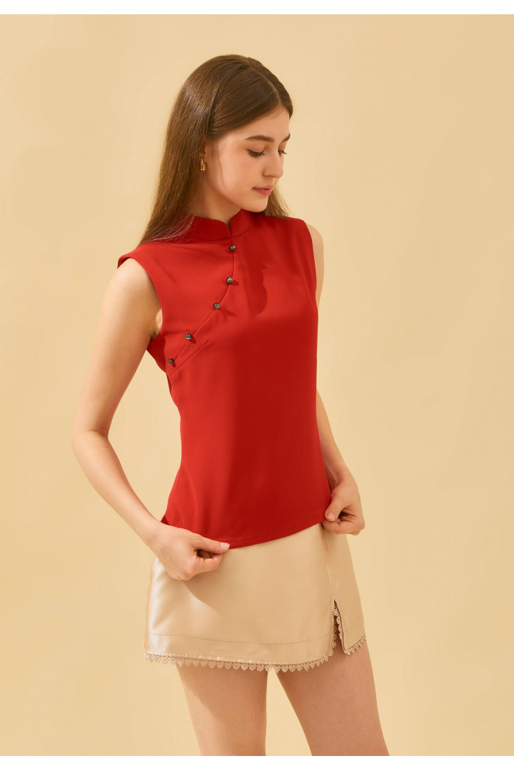 Jasmine Top in Red