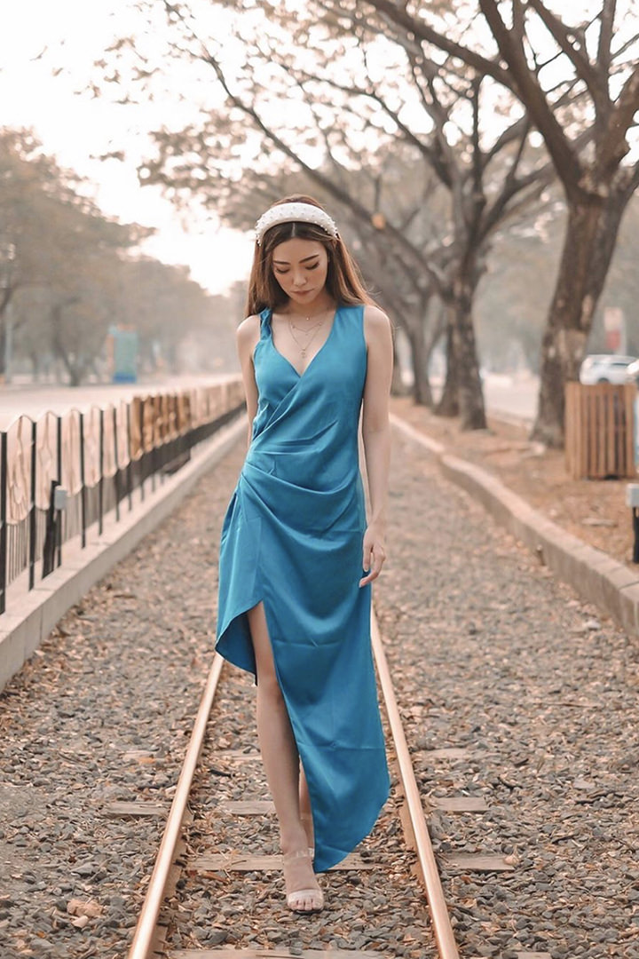 Blue CHOLET Dress