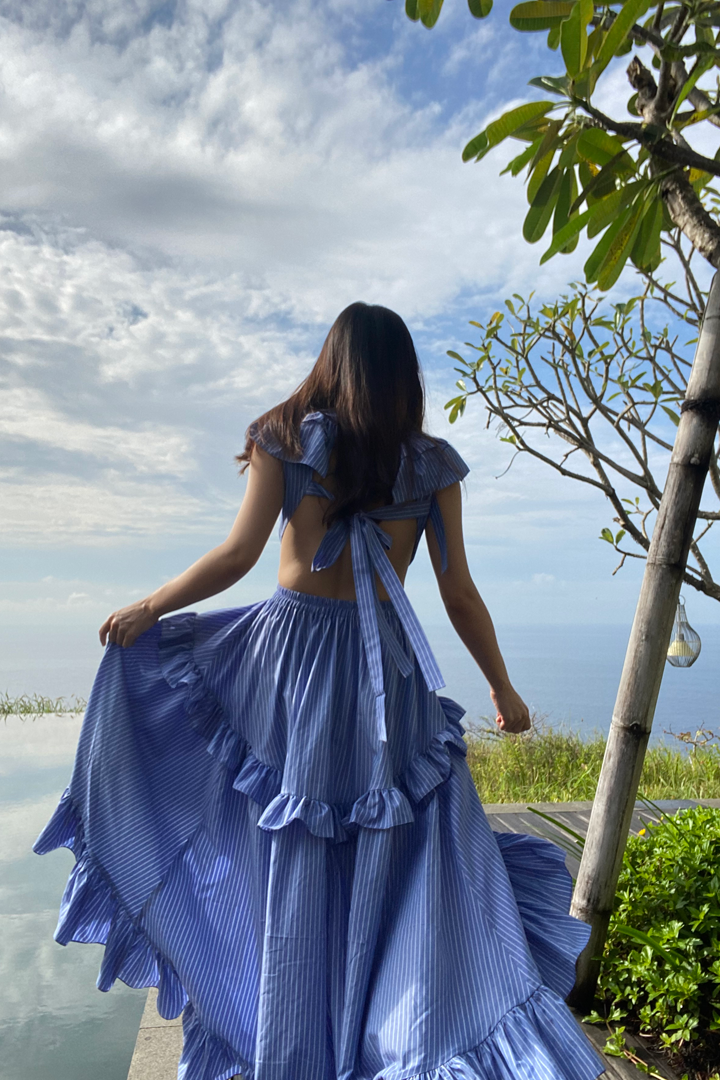Blue Sicily Dress