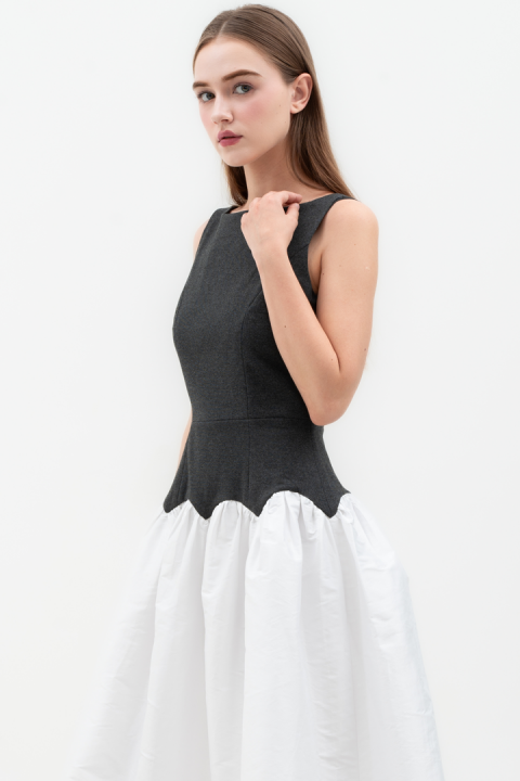 Smokey Two Toned Dune Dress