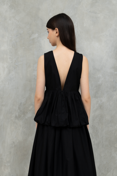 Black Alie Balloon Top