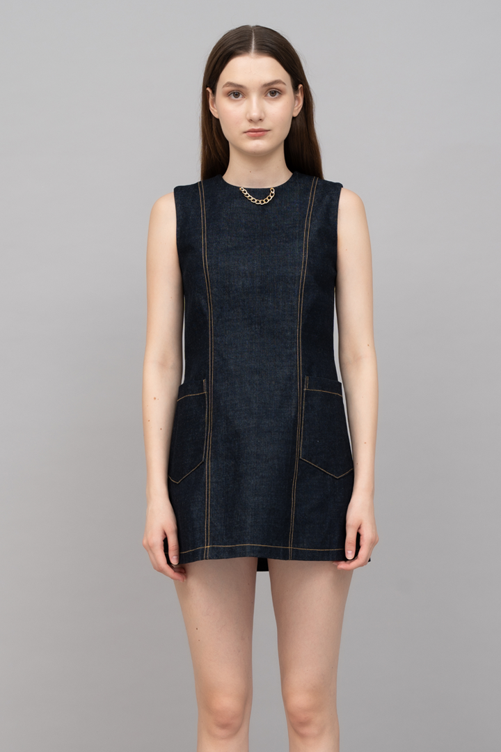 Denim Mai Shift Dress