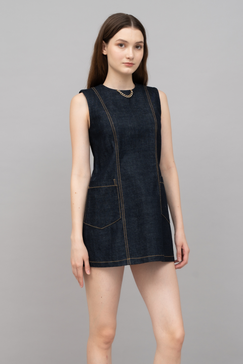 Denim Mai Shift Dress