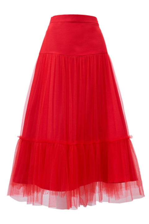 Red Harriet Tutu Skirt