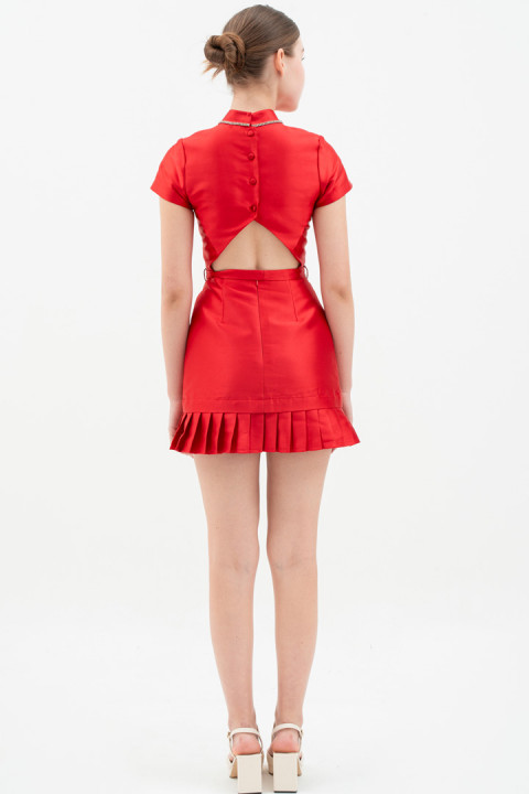 Red Zhi Dress