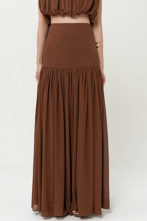 Coffee Meurice Skirt