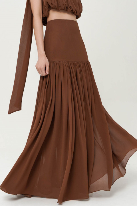 Coffee Meurice Skirt