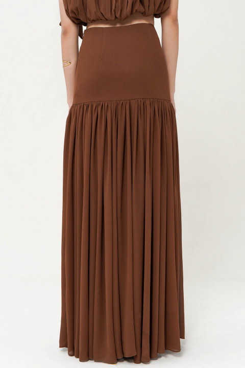 Coffee Meurice Skirt