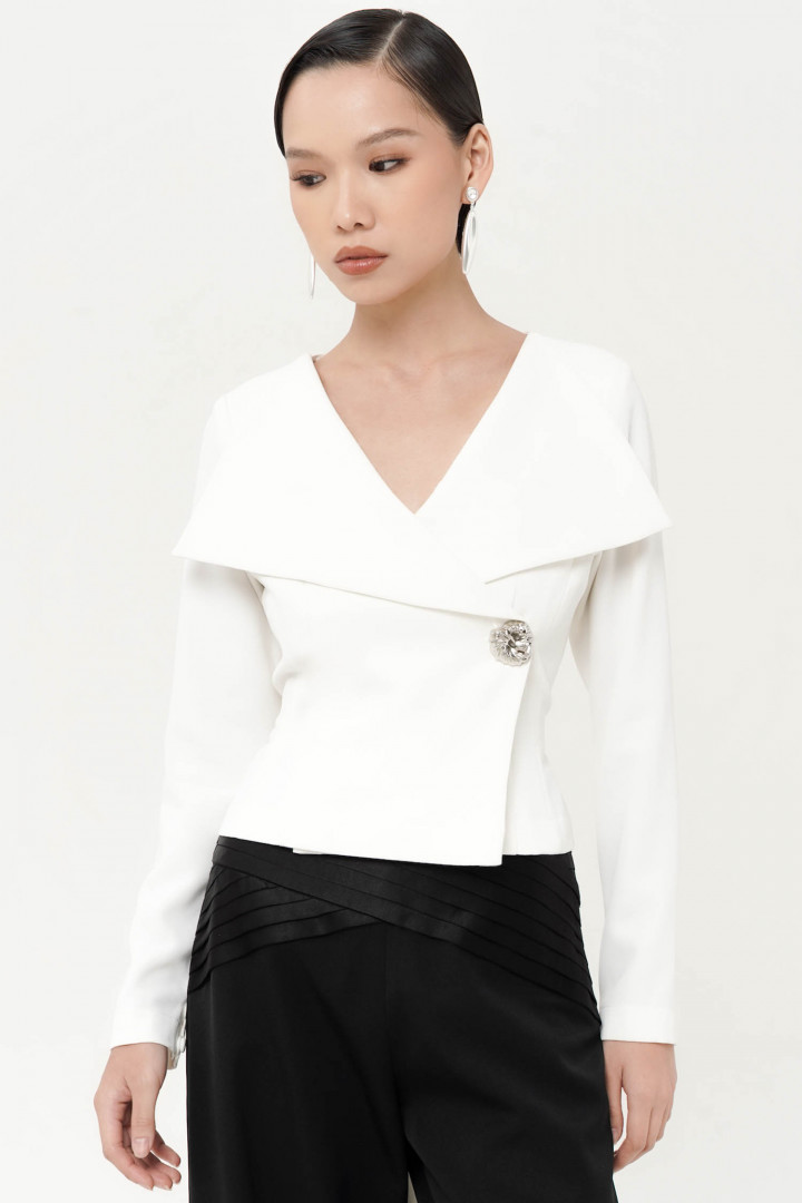 White Pigalle Top