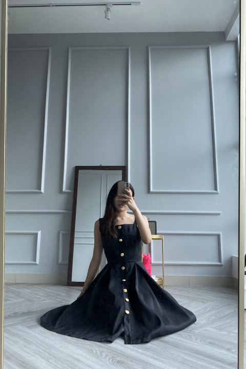 Black Amalfi Dress