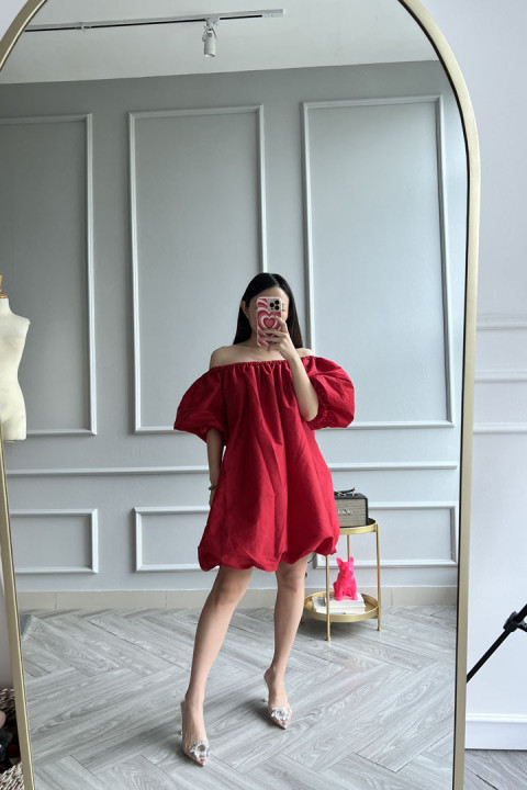 Red Wang Dress